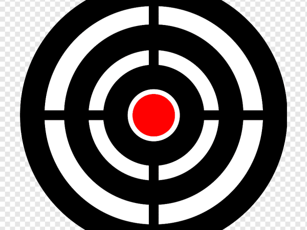 Target PNG Download Black Image