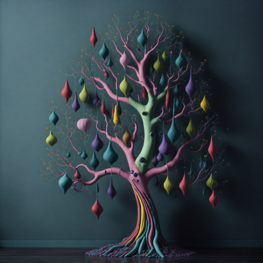 Christmas Whimsical Tree