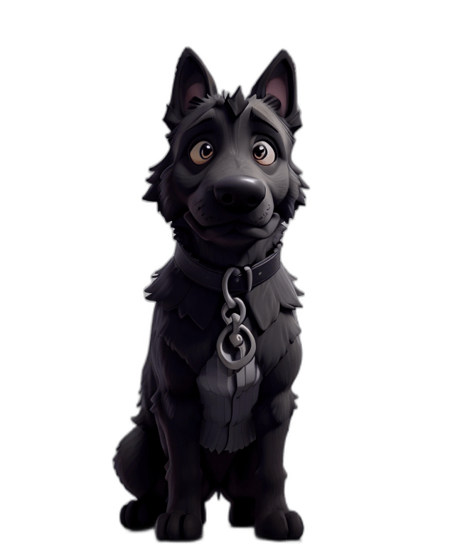 German shepherd Cartoon Dog PNG