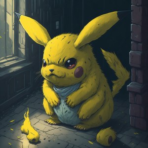 Crying Pikachu PNG
