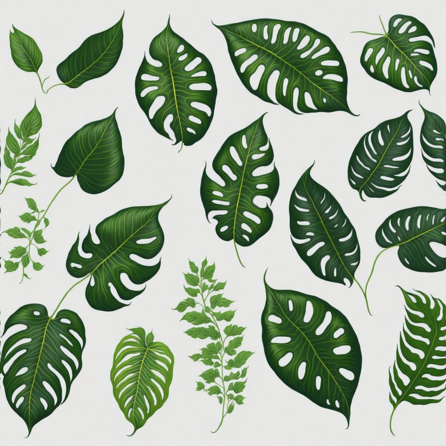 Green leaves PNG Download