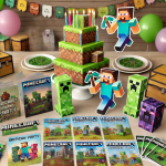 Minecraft Birthday PNG